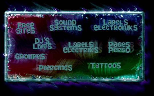 Menu Liens